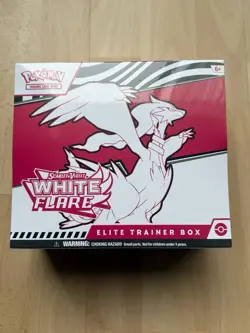 Pokemon Scarlet & Violet White Flare Elite Trainer Box ETB - New & Sealed - Image 1