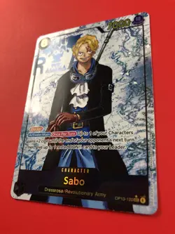 One Piece CCG | (Sabo | OP13-120)| Secret Alt Art Rare English Card TCG - Image 4