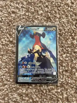 Garchomp V Tg23/Tg30 Swsh10: Astral Radiance Trainer Gallery Holo Pokemon Card - Image 1
