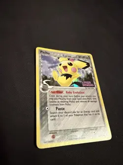 Pokemon Pichu Delta Species 76/110 EX Holon Phantoms Reverse Holo Card - Image 4