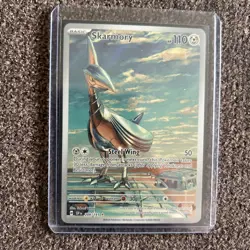 Pokemon TCG Skarmory 209/191 Surging Sparks Illustration Rare Holo Card - Image 2