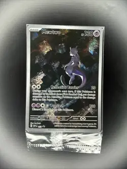 Mewtwo 052 Sv: Scarlet & Violet Promo Cards Holo SEALED - Image 1