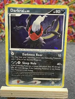 Pokemon Darkrai Holo Rare Card #4 Great Encounters Series 4/106 MP-HP - Image 2