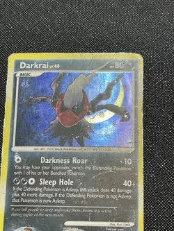 Pokemon Darkrai Holo Rare Card #4 Great Encounters Series 4/106 MP-HP - Image 4