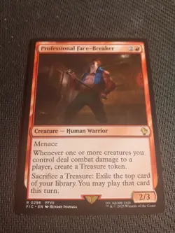Professional Face-Breaker : Mint MTG Card : Final Fantasy Commander Decks - Image 1