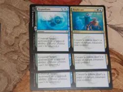 MTG Repudiate / Replicate x3 Rare Ravnica Remastered NM Low S&H Split Card - Image 1