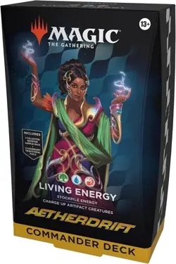 Magic, The Gathering: Aetherdrift Commander Deck - Living Energy - Image 1