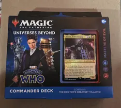 Magic The Gathering Universes Beyond: Doctor Who Masters Of Evil Commander Deck - Image 1