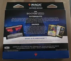 Magic The Gathering Universes Beyond: Doctor Who Masters Of Evil Commander Deck - Image 2