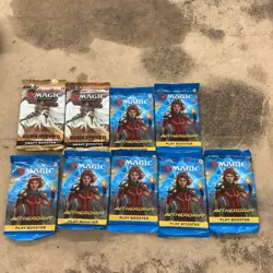Magic the gathering aetherdrift Play Booster With Domination Remastered 9 Packs - Image 1