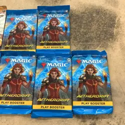 Magic the gathering aetherdrift Play Booster With Domination Remastered 9 Packs - Image 3
