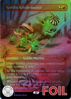 Goblin Rabblemaster Foil - Secret Lair Valentine's Day - 215 NM - Image 1