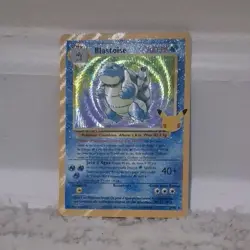 Pokemon Blastoise Celebrations Classic Collection Holo Rare Portuguese 2/102 - Image 1