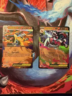 Pokemon TCG Mega Charizard Y & X EX Black Star Promo Mega Evolutions 029/030 NM - Image 1