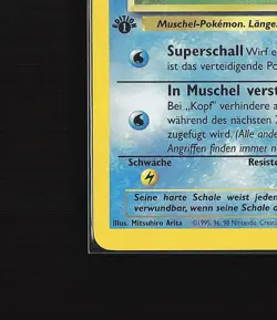 Muschas - 1. Edition - Pokemon Karte TCG - 54/62 Fossil Vintage Deutsch /U45 - Image 4