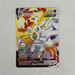 Pokemon Sylveon VMAX 211/203 Evolving Skies Full Art Rapid Strike Card - Image 1