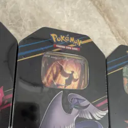 Pokemon TCG Galarian Moltres, Articuno, Zapdos Tin Lot - Image 3