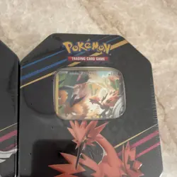 Pokemon TCG Galarian Moltres, Articuno, Zapdos Tin Lot - Image 4