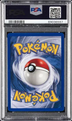 2002 POKEMON LEGEND COLL #96 TENTACOOL-REVERSE FOIL PSA 9 - Image 2