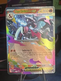 Pokemon Mega Charizard X ex Mega Evolution 029 Black Star Promo - NM/Mint - Image 1