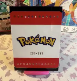 Pokemon Chinese Mengka Collection Kyogre Serialized Chase Hit 233/777 - Image 2