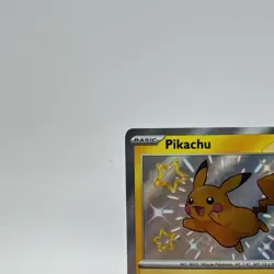 Pokemon Pikachu SV: Paldean Fates 131/091 Shiny Rare Holo LP/NM - Image 2