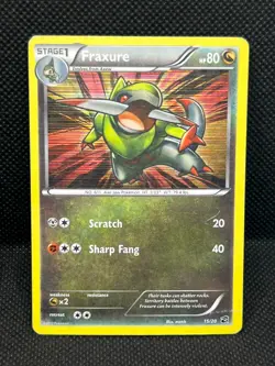 Pokemon TCG Fraxure 14/20 & Fraxure 15/20 Dragon Vault Holo - Image 3