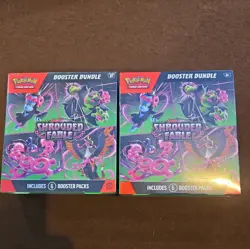 Pokemon TCG Shrouded Fable Booster Bundle Lot of 2 New/Sealed - 12 Packs - Image 1