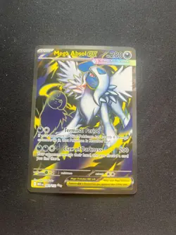 Pokemon TCG Mega Absol EX #161/132 Full Art Mega Evolutions NM/M Ultra Rare Holo - Image 1