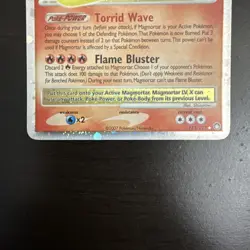 Magmortar LV.X 123/123 2007 Mysterious Treasures Holo Ultra Rare DP Pokemon LP - Image 3