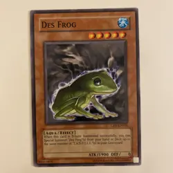 Yugioh Des Frog CRV-EN026 Common Unlimited Near Mint - Image 1