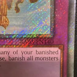 Yu-Gi-Oh! TCG Return from the Different Dimension RA03-EN140 Trap 1st Holo - Image 2