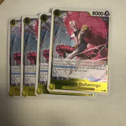 Donquixote Doflamingo (set Of 4) - OP12-107 - Legacy of the Master One Piece NM - Image 1