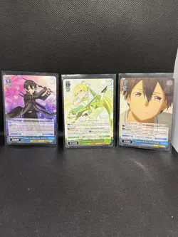 Weiss Schwarz Sword Art Online Foil Promo 18 Card Lot - Asuna, Kirito, Alice - Image 5