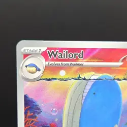 Pokemon Wailord 162/159 Illustration Rare Holo Sv09 Journey Together 2025 Card - Image 2