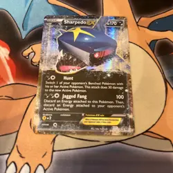 Sharpedo EX 91/160 XY - Primal Clash Ultra Rare Pokemon Card - Image 1