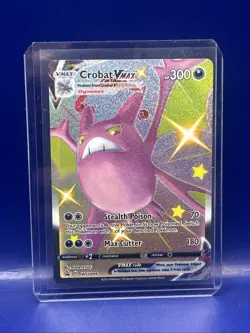 Crobat VMAX SWSH099 SWSH: Sword & Shield Promo Cards Holo Pokemon MJ - Image 1
