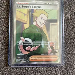 Lt. Surge's Bargain 170/132 Pokemon Card! - Image 2