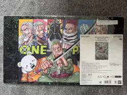 One Piece Card Game Official ZORO Playmat Limited Edition Vol4 with Zoro promo - Image 1