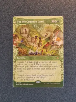 MTG For the Common Good - Showcase - Bloomburrow - BLB - Near Mint+ Condition - Image 1