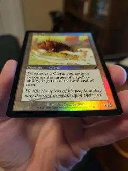 MTG Magic the Gathering Daru Spiritualist (5/143) Scourge LP FOIL - Image 2