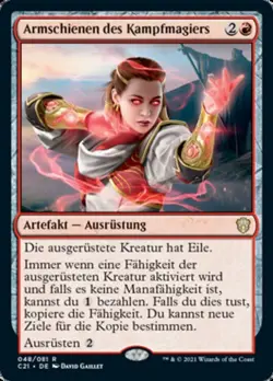Armschienen des Kampfmagiers / Battlemage's Bracers - COMMANDER - deutsch (nm +) - Image 1