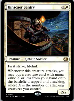 MTG - Kinscaer Sentry (22) - ECL - Normal - Image 1