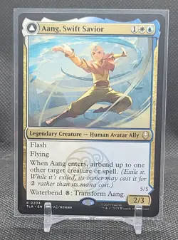 2025 MTG Avatar: The Last Airbender Aang, Swift Savior Rare - Image 1