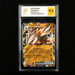 TQG 9.5 MINT+ 2025 Pokemon ENG Excadrill ex 046/086 RR - Image 1