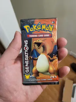 Pokemon Generations Booster Pack Charizard Pack Art New Sealed! - Image 1