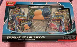 Pokemon TCG Snorlax ex and Blissey ex Special Collection Box Factory Sealed - Image 1