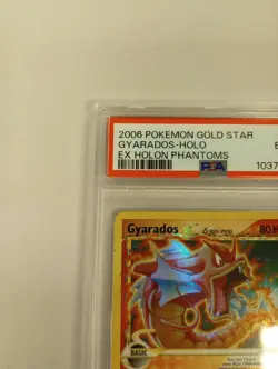 Pokemon Gyarados Gold Star (Delta Species) 102/110 Holon Phantoms PSA 6 - Image 4