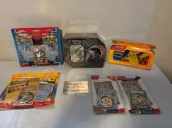 Pokemon Paldean Fates IRON TREADS Tin Sealed + Sealed Lot Large - Image 1