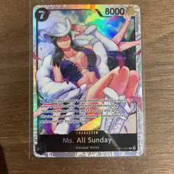 Ms. All Sunday OP14-084 The Azure Sea's Seven SR Foil One Piece - Image 1